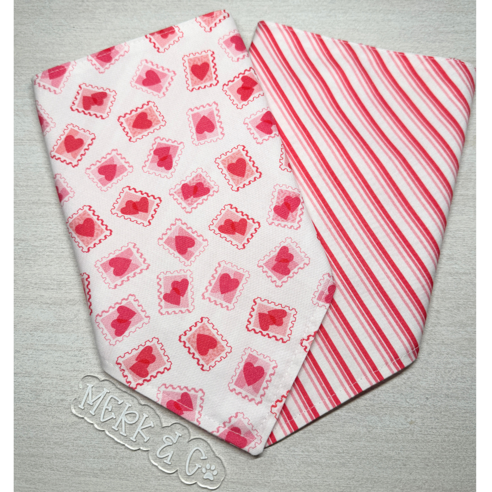 Valentine's Day Stamps Bandana