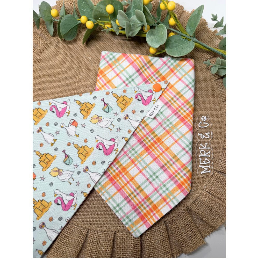 Geese on the Beach Bandana