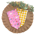 Spring Showers and Checkered Sunshines Reversible Bandana for Pets
