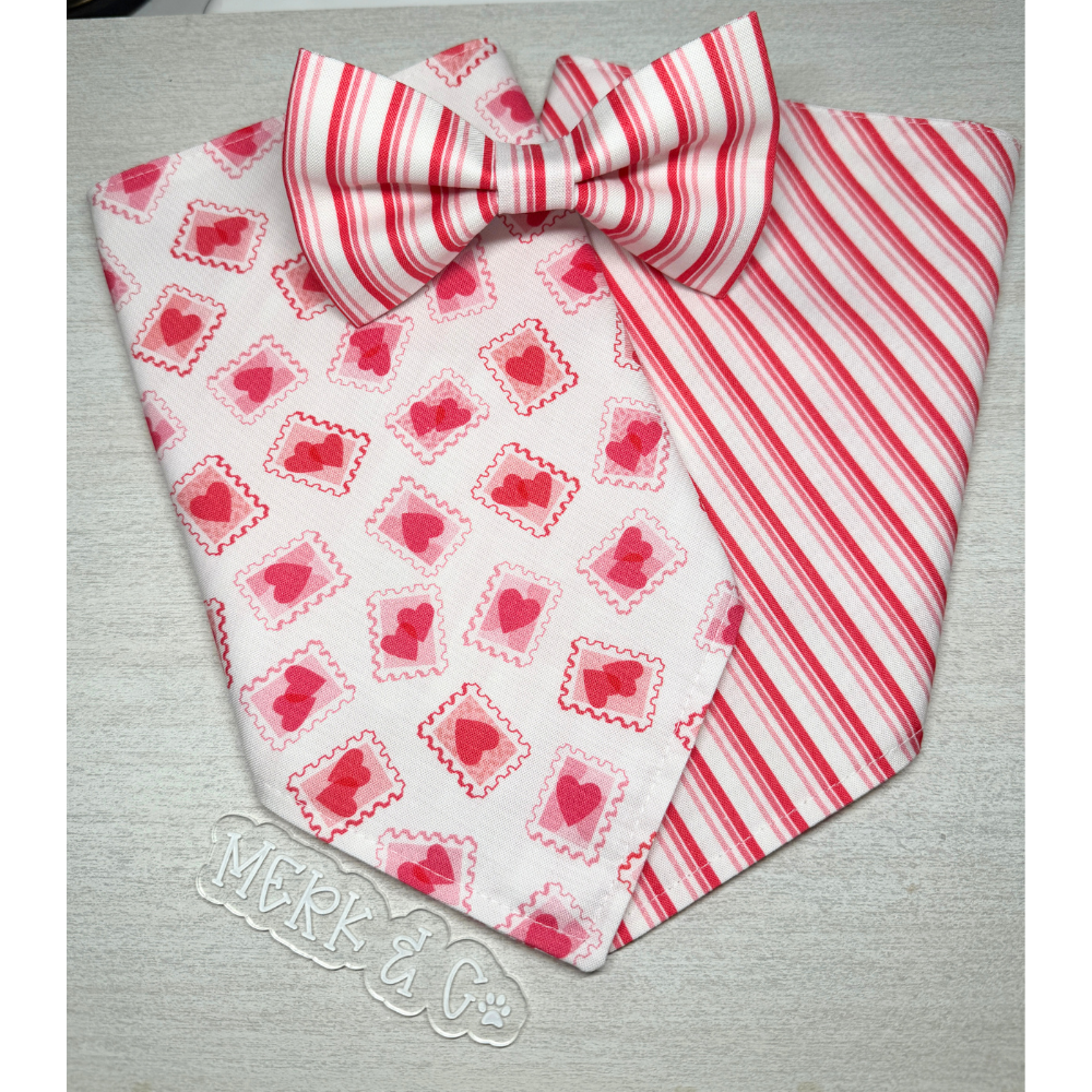 Valentine's Day Stamps Bandana