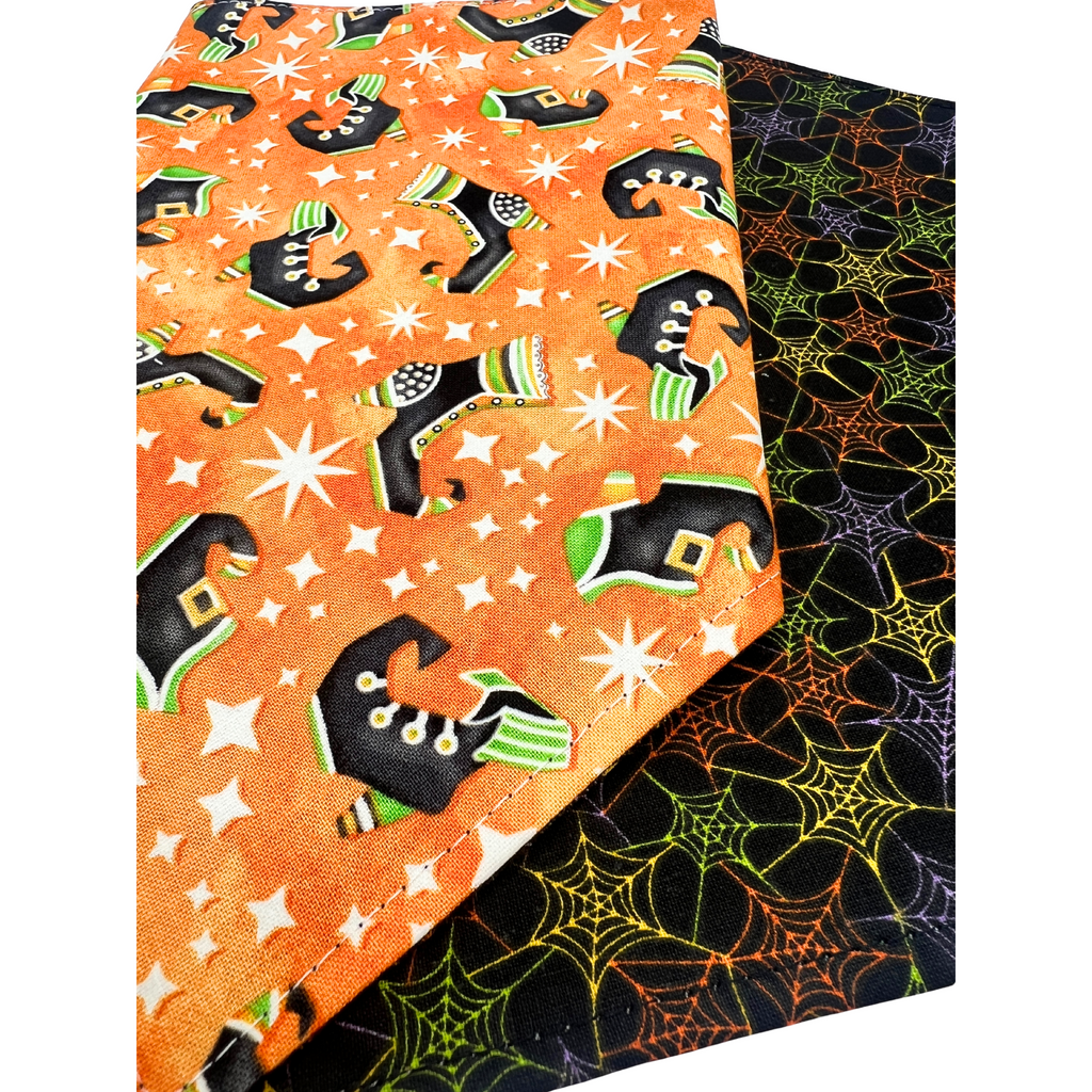 Glow In The Dark Witch Shoes Bandana