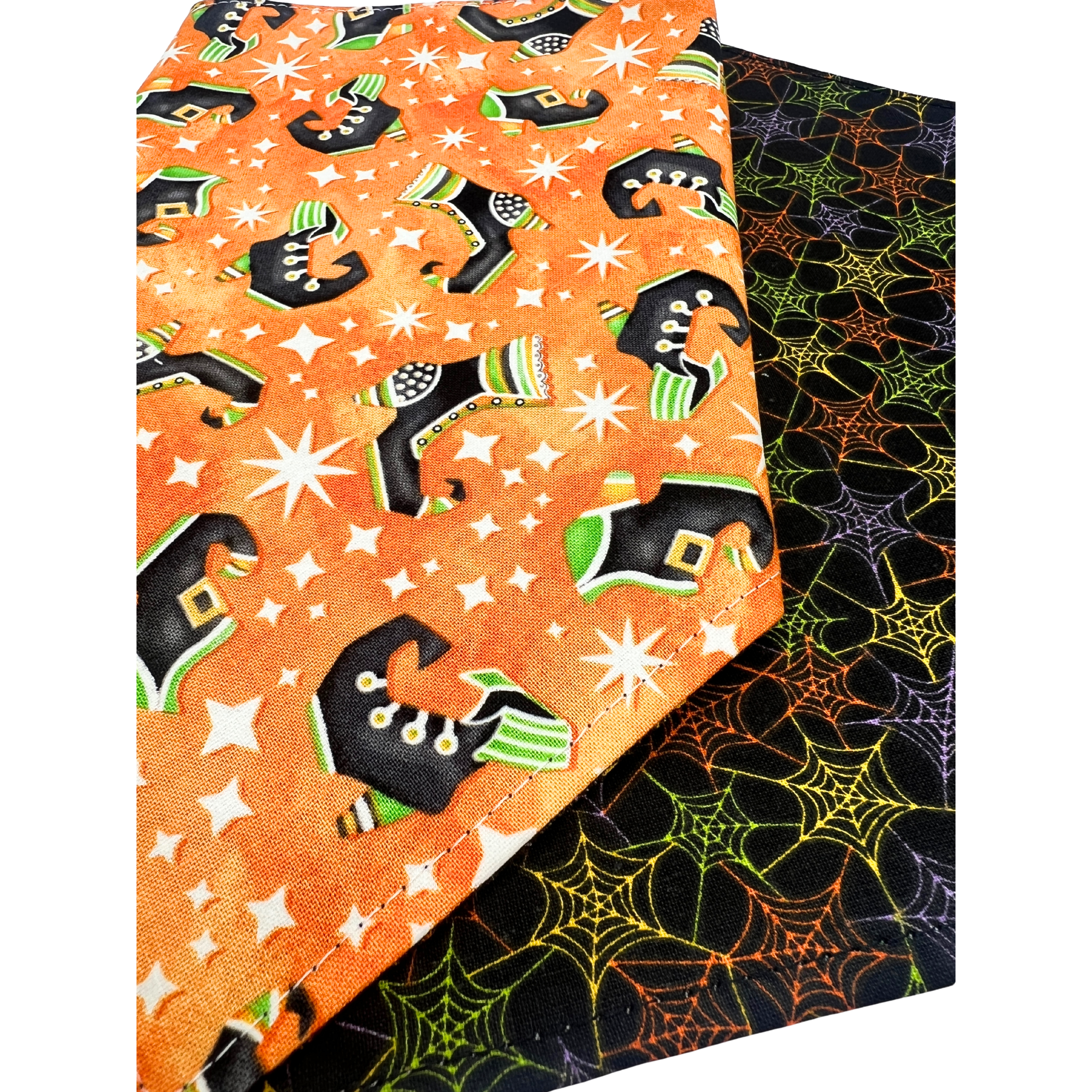 Glow In The Dark Witch Shoes Bandana
