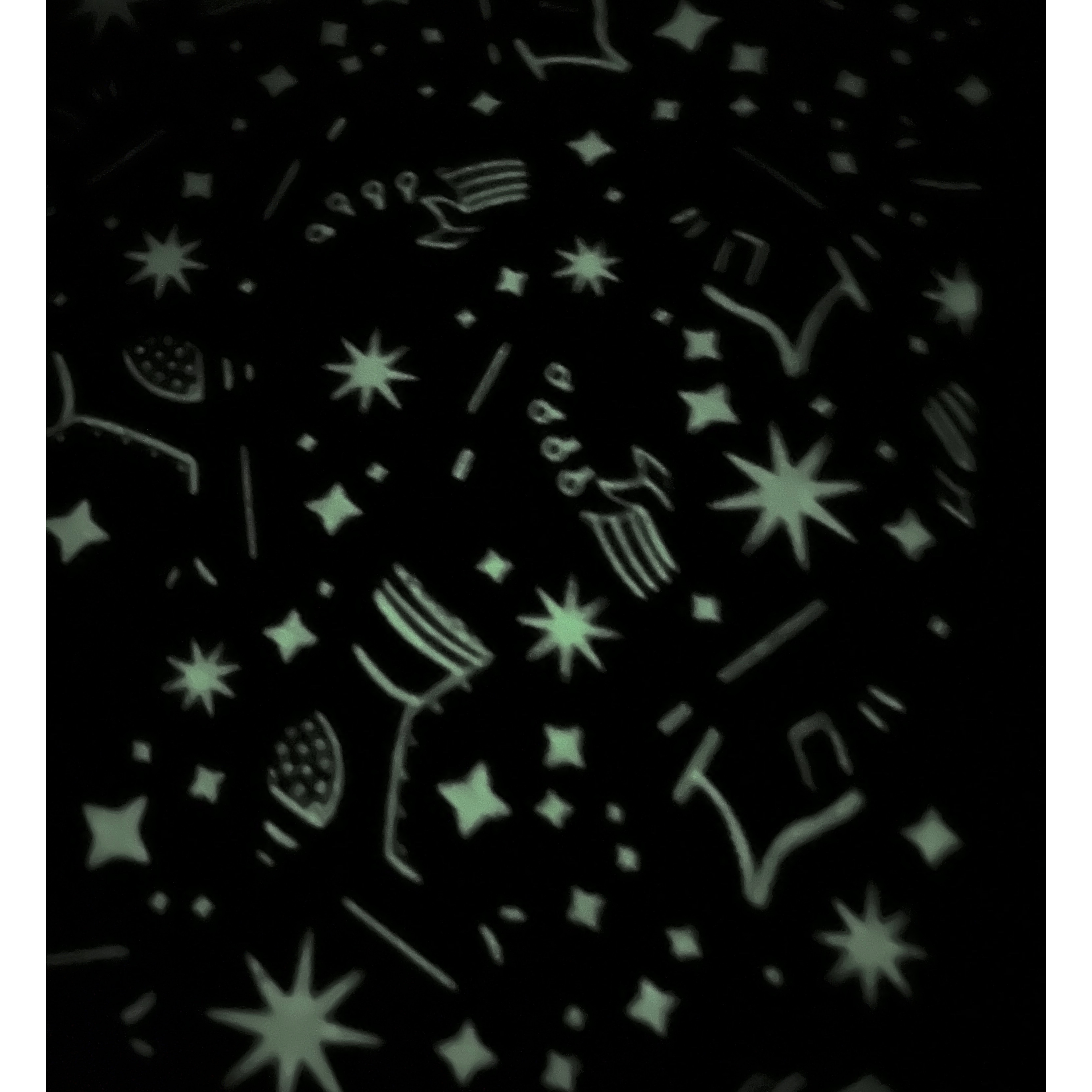Glow In The Dark Witch Shoes Bandana