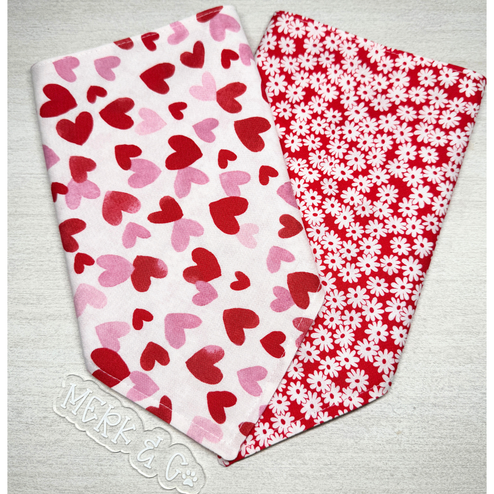 Valentine's Day Hearts Bandana
