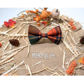 Scarecrow Plaid Bow Tie