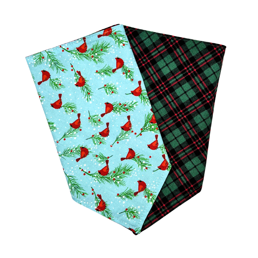 Winter Cardinals Bandana