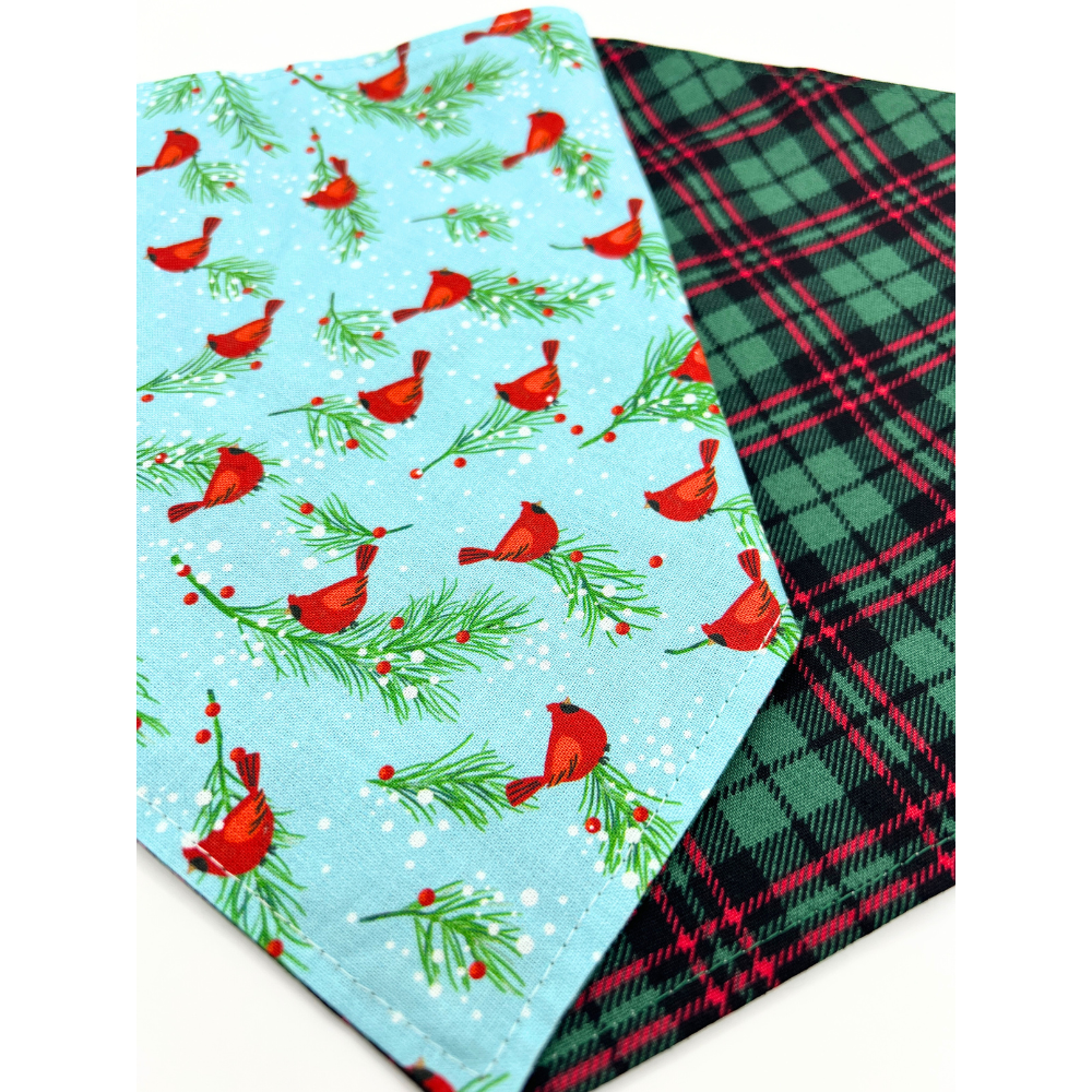 Winter Cardinals Bandana