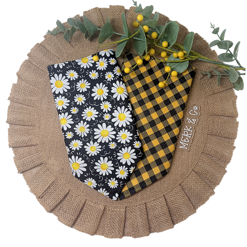 Large Daisy Bandana