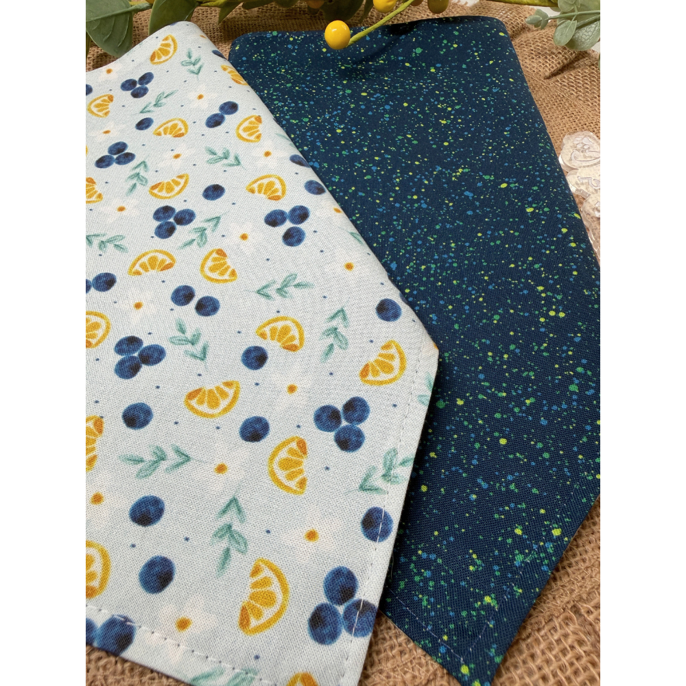 Blueberry Lemonade Bandana