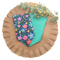 Whimsical Blue Florals Bandana
