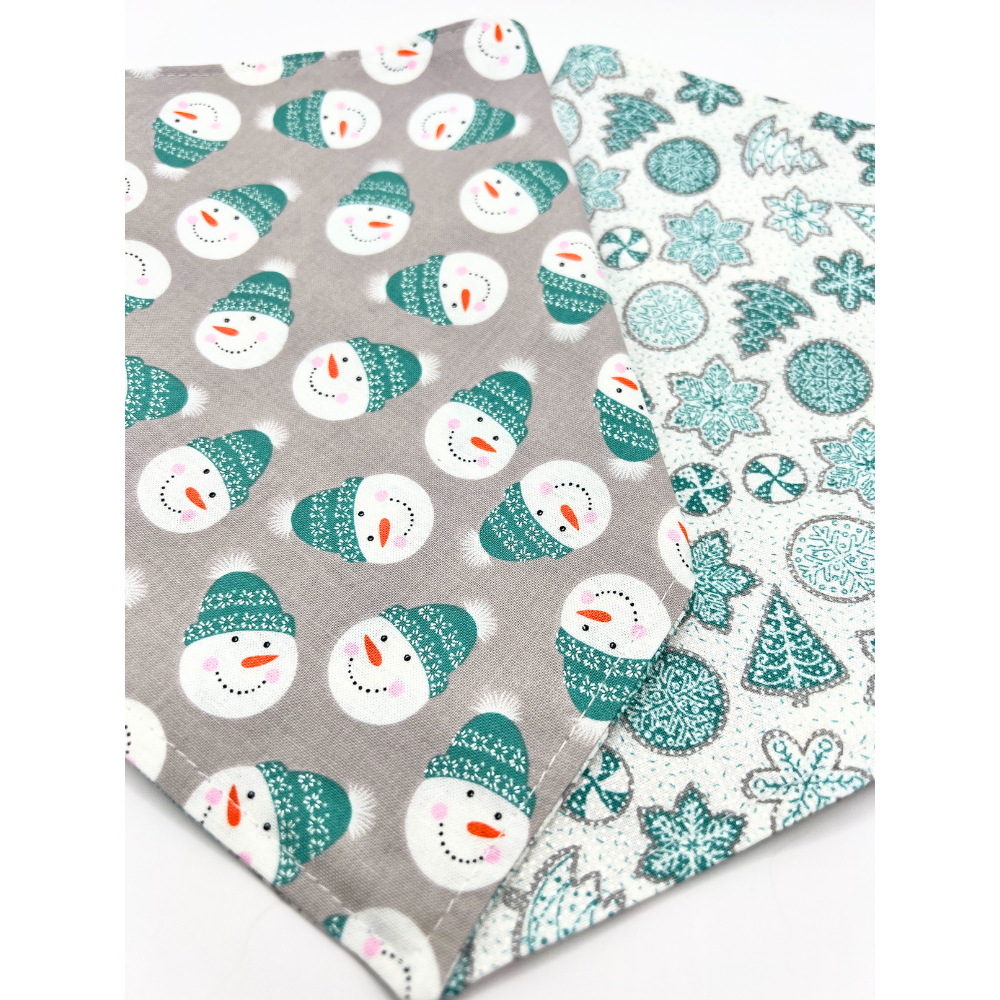 Sparkly Snowman Bandana