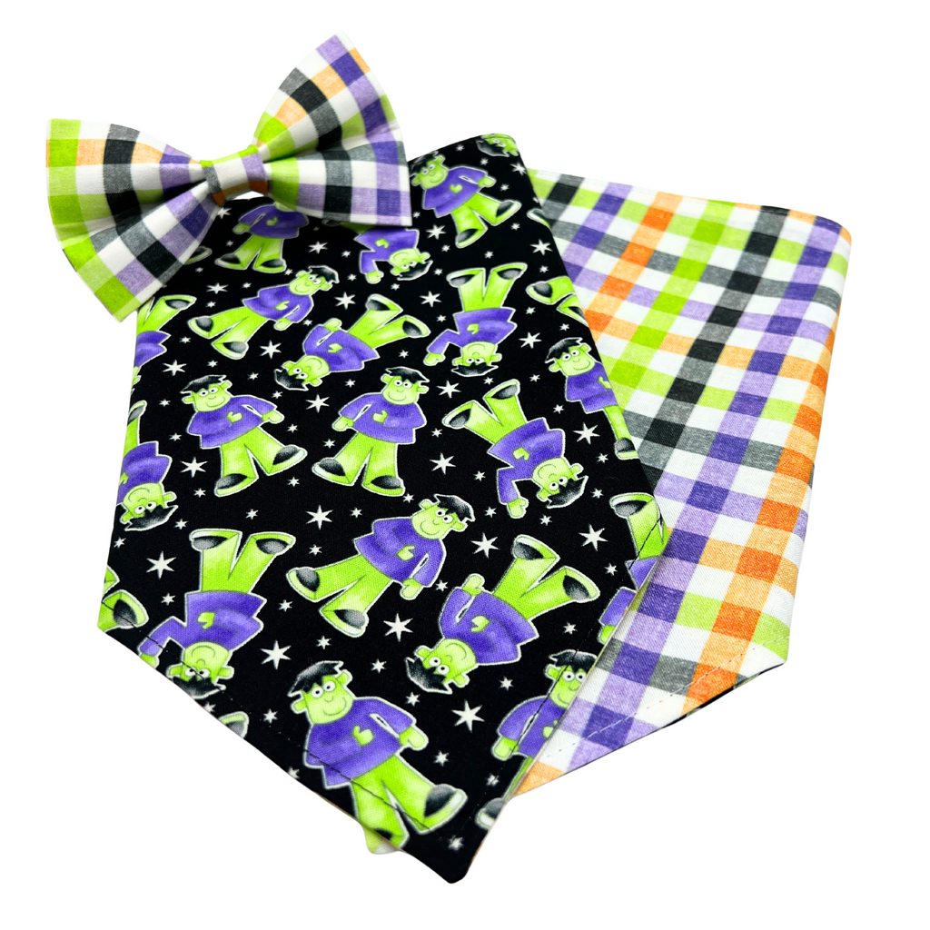 Glow In The Dark Frankenstein Bandana