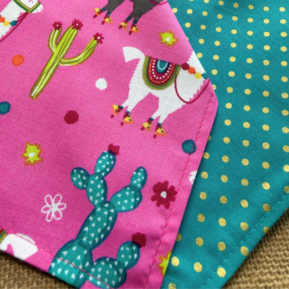 Colorful Llamas Bandana