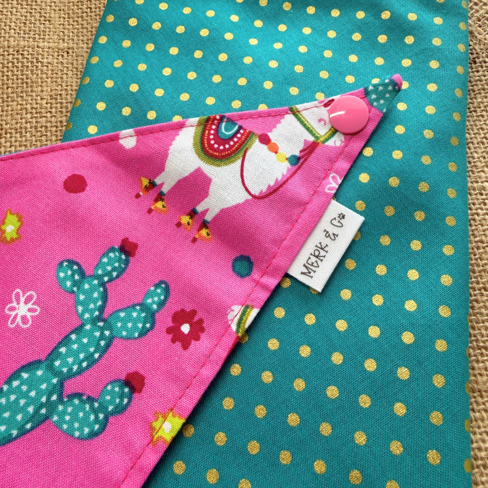 Colorful Llamas Bandana