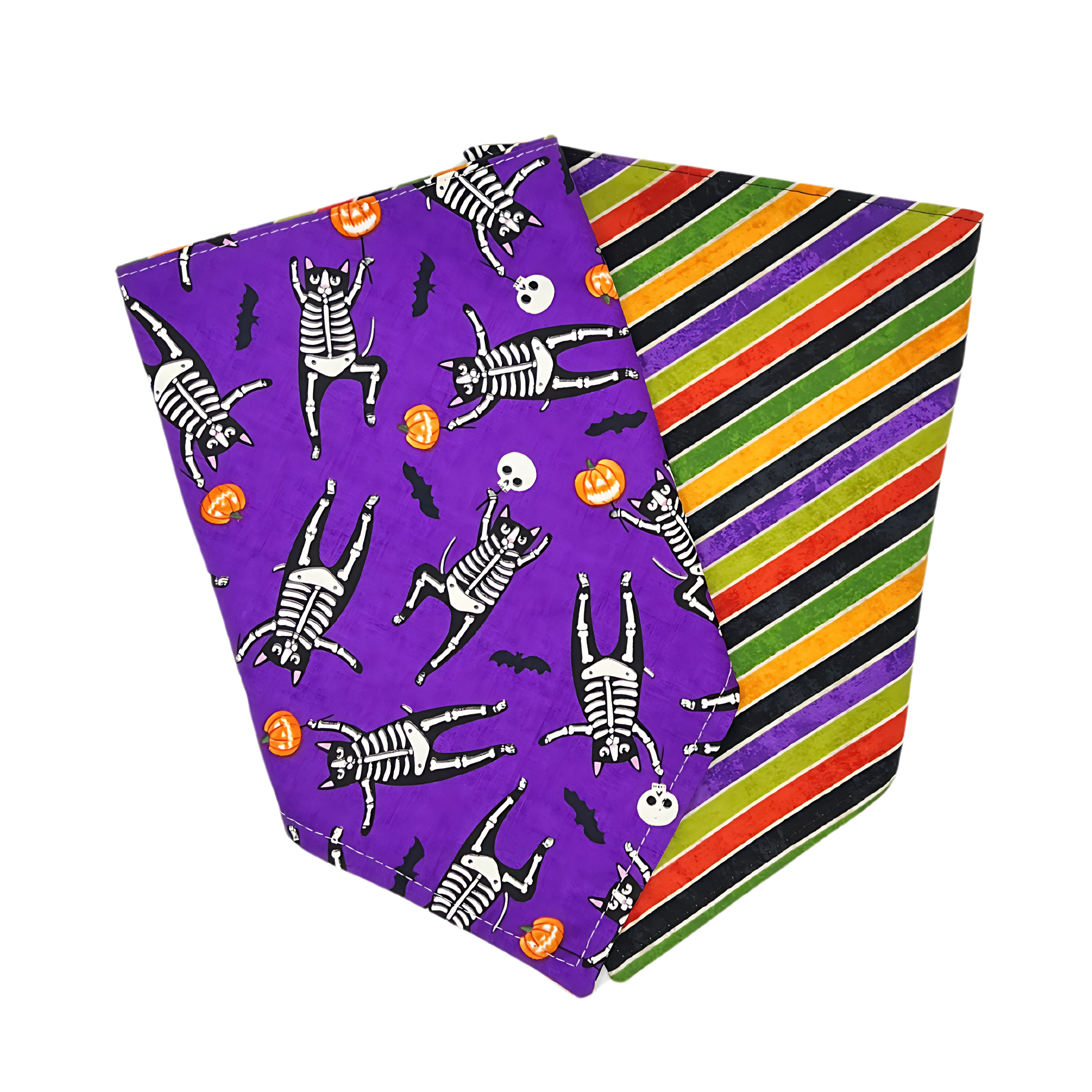 Spooky Skeleton Cats Bandana