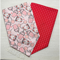Valentine's Day Coffee Bandana