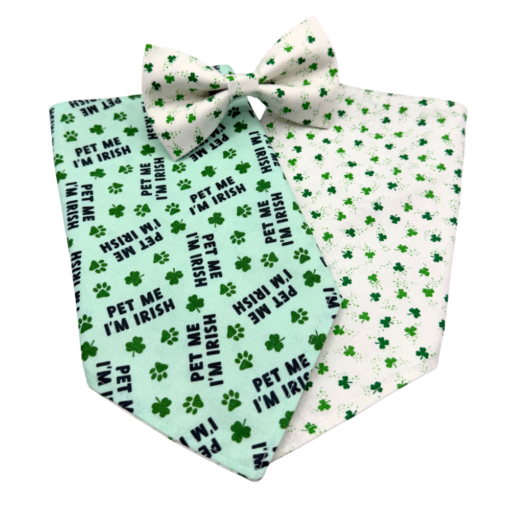 Pet Me I'm Irish Bandana