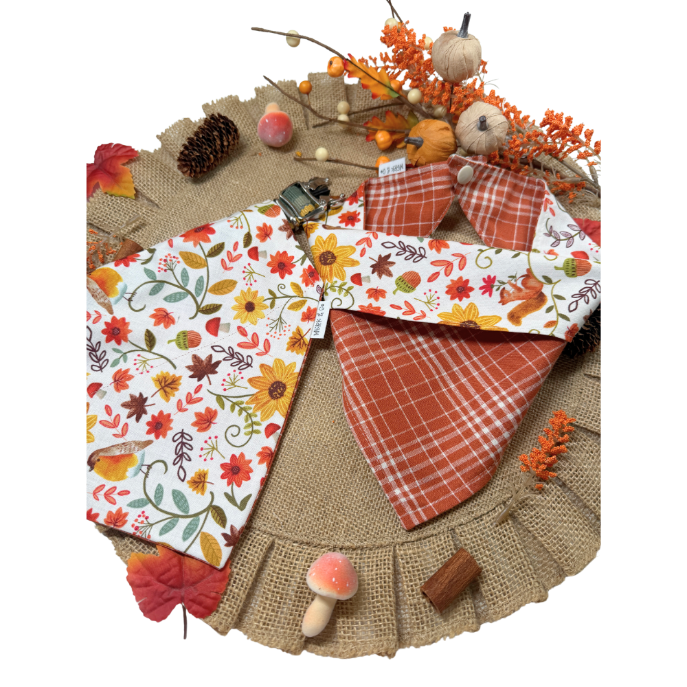 Fall Florals Bandana