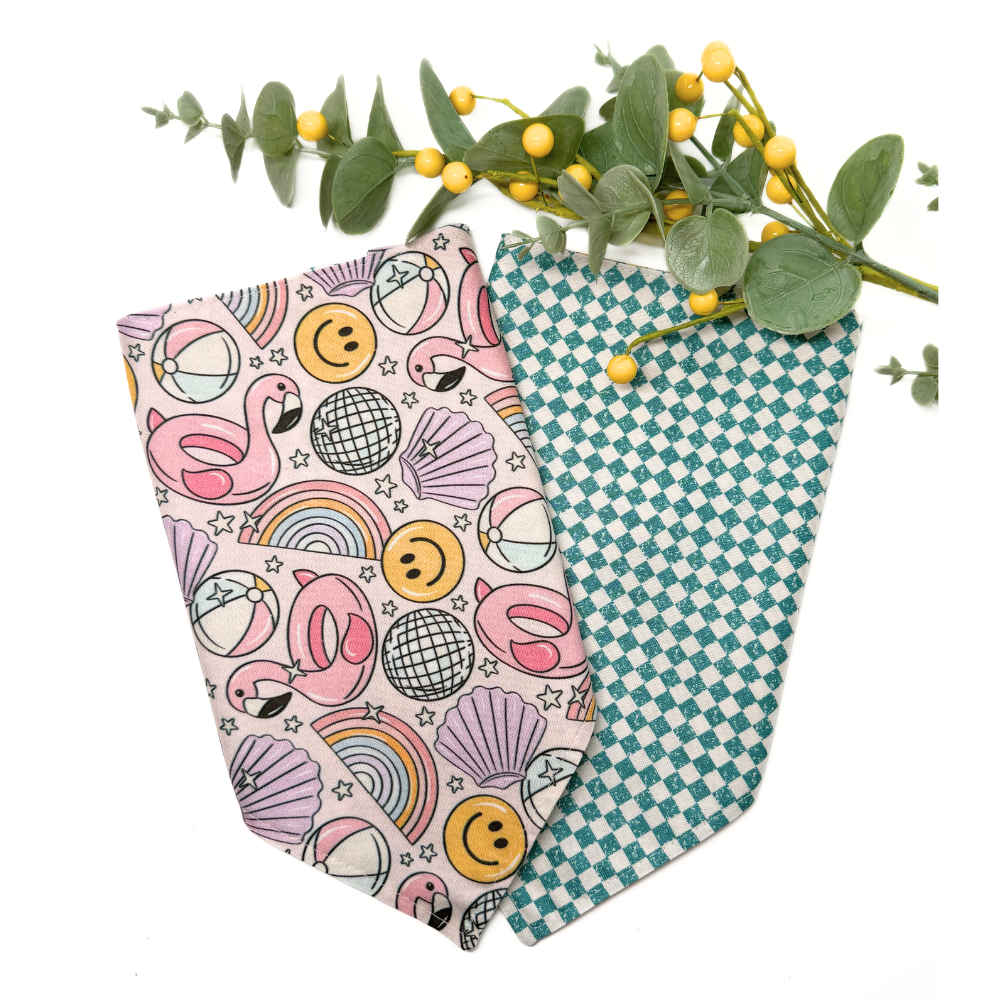 Flamingo Pool Party Bandana