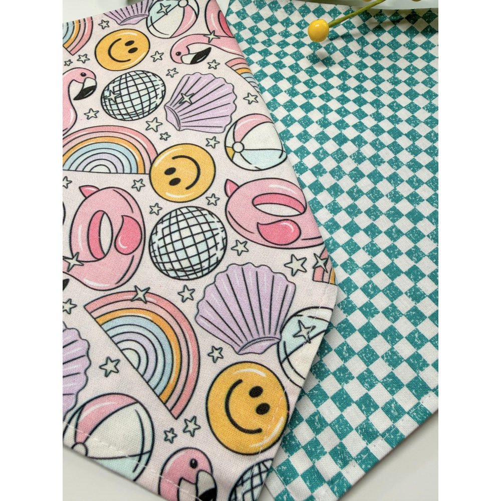 Flamingo Pool Party Bandana