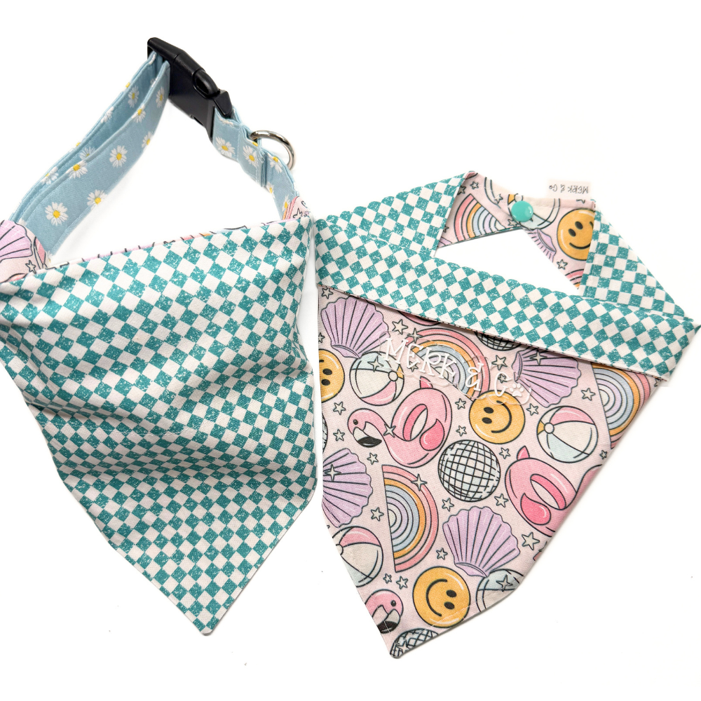 Flamingo Pool Party Bandana