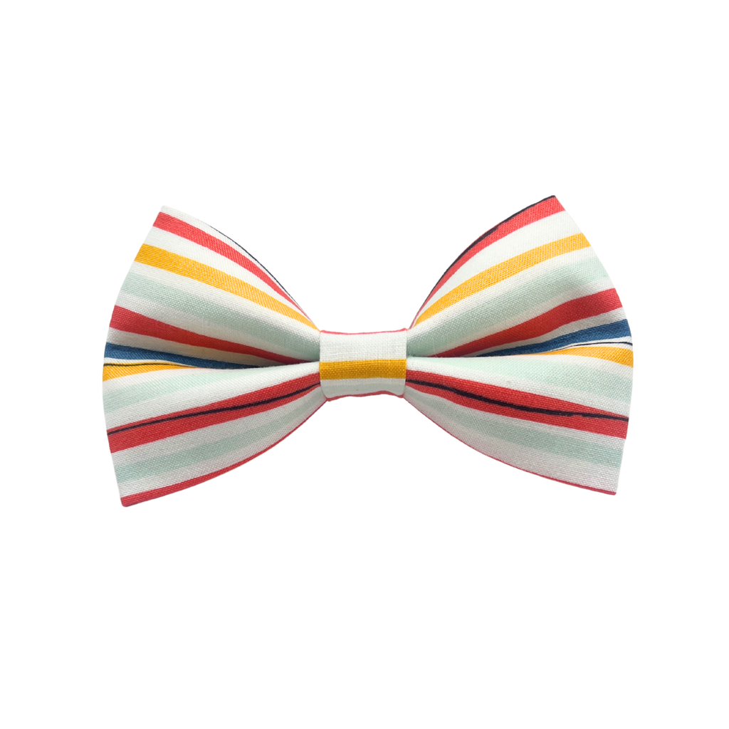 Summer Stripes Bow Tie
