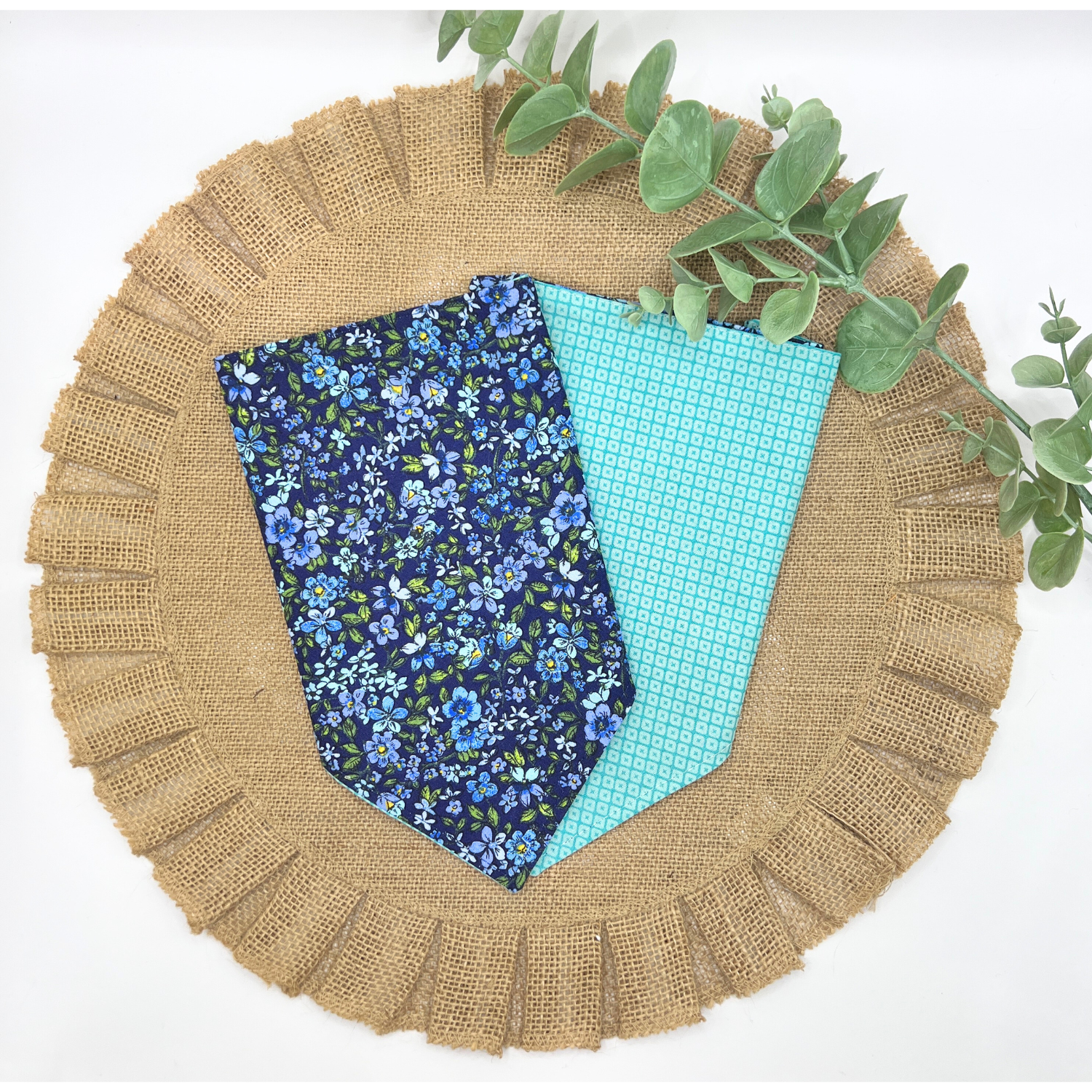 Blue Spring Florals Bandana