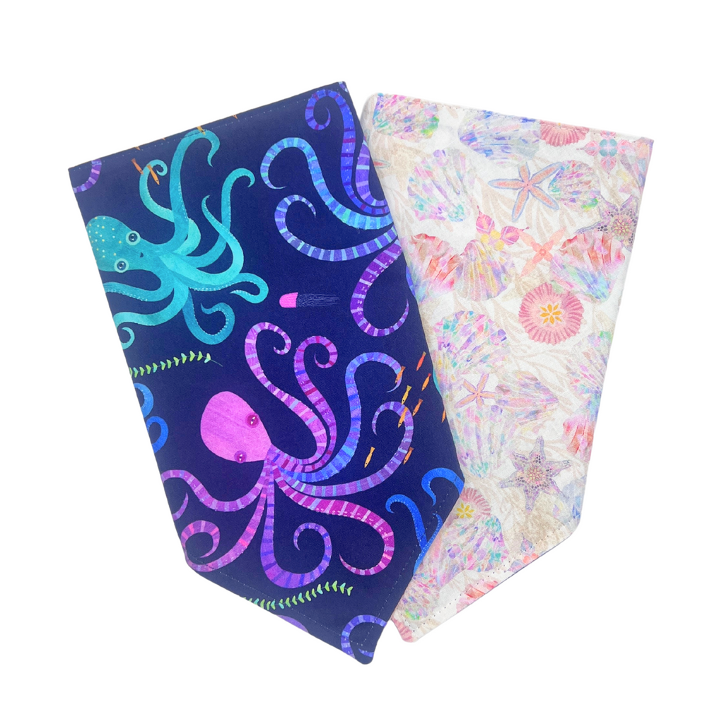 Bright Octopus Seashell Bandana