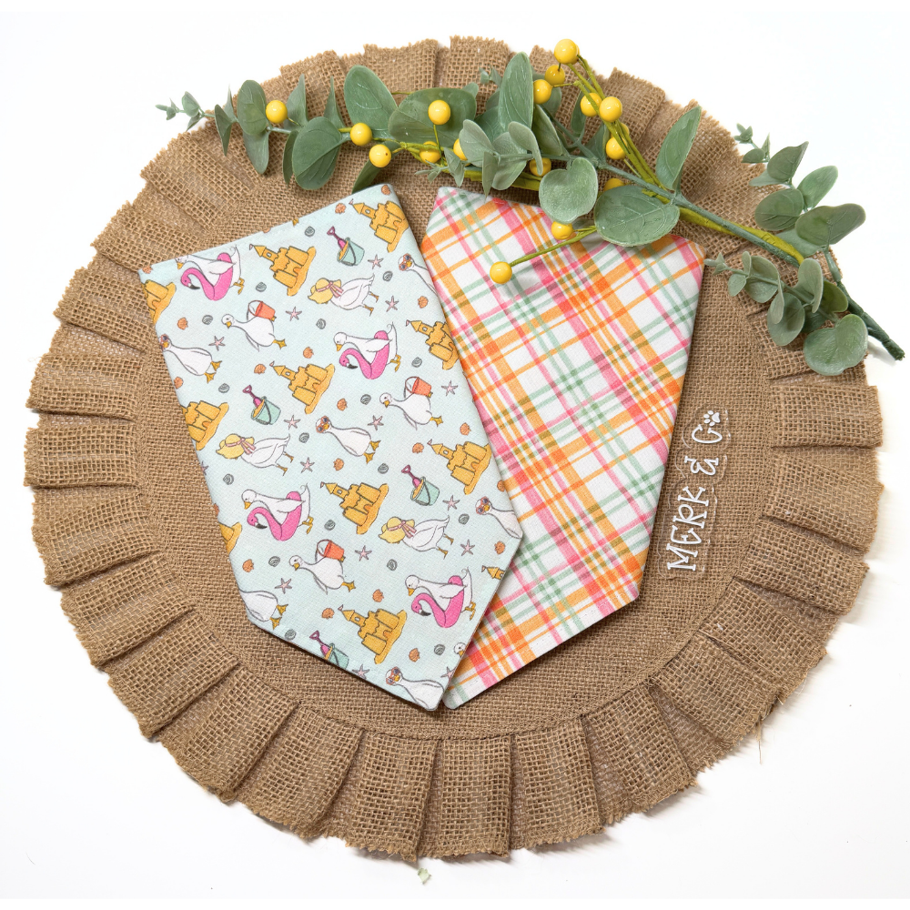 Geese on the Beach Bandana
