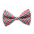 Red, White, & Blue Stripes Bow Tie