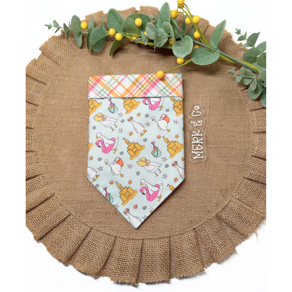 Geese on the Beach Bandana
